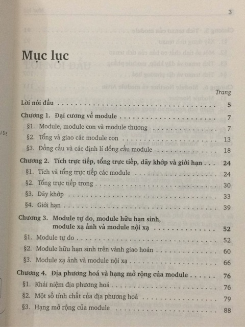 Cơ sở Lí thuyết Module