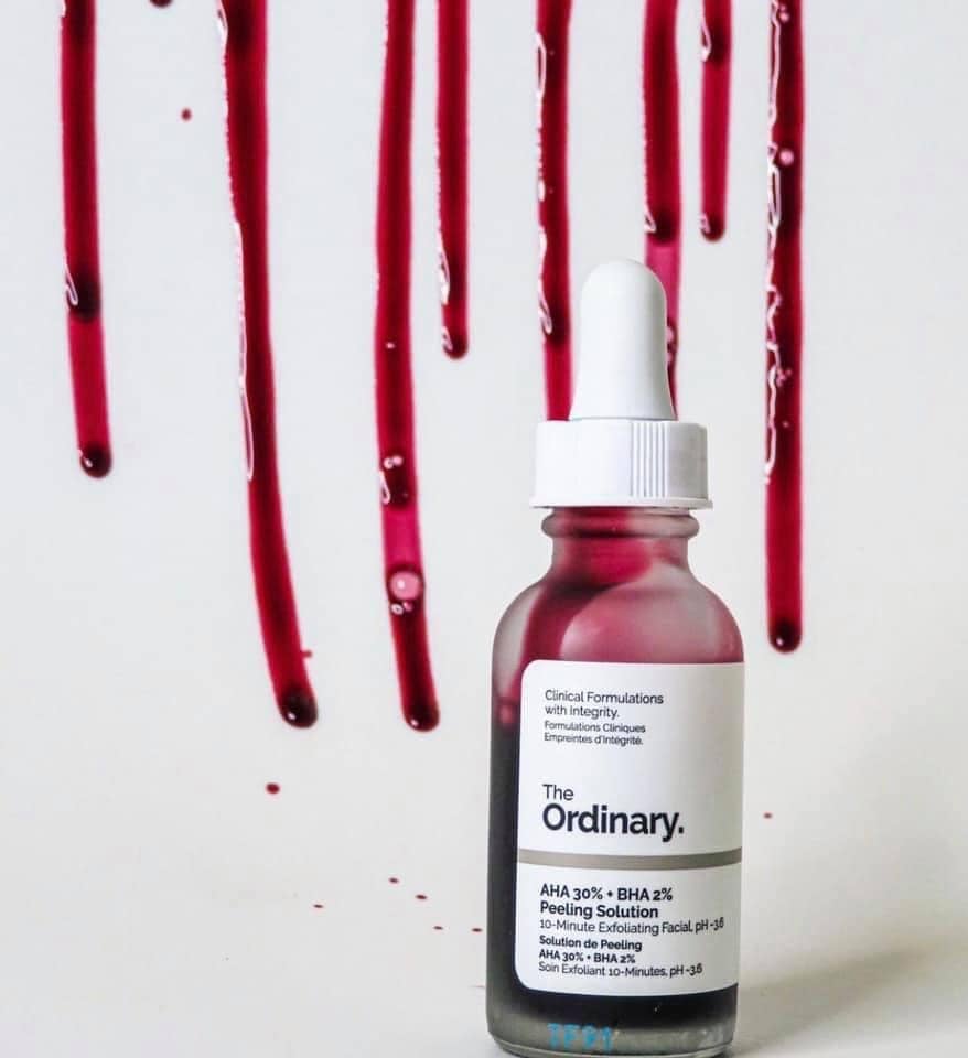 [HCM]Tẩy tế bào chết hoá học The Ordinary AHA 30% + BHA 2% Peeling Solution