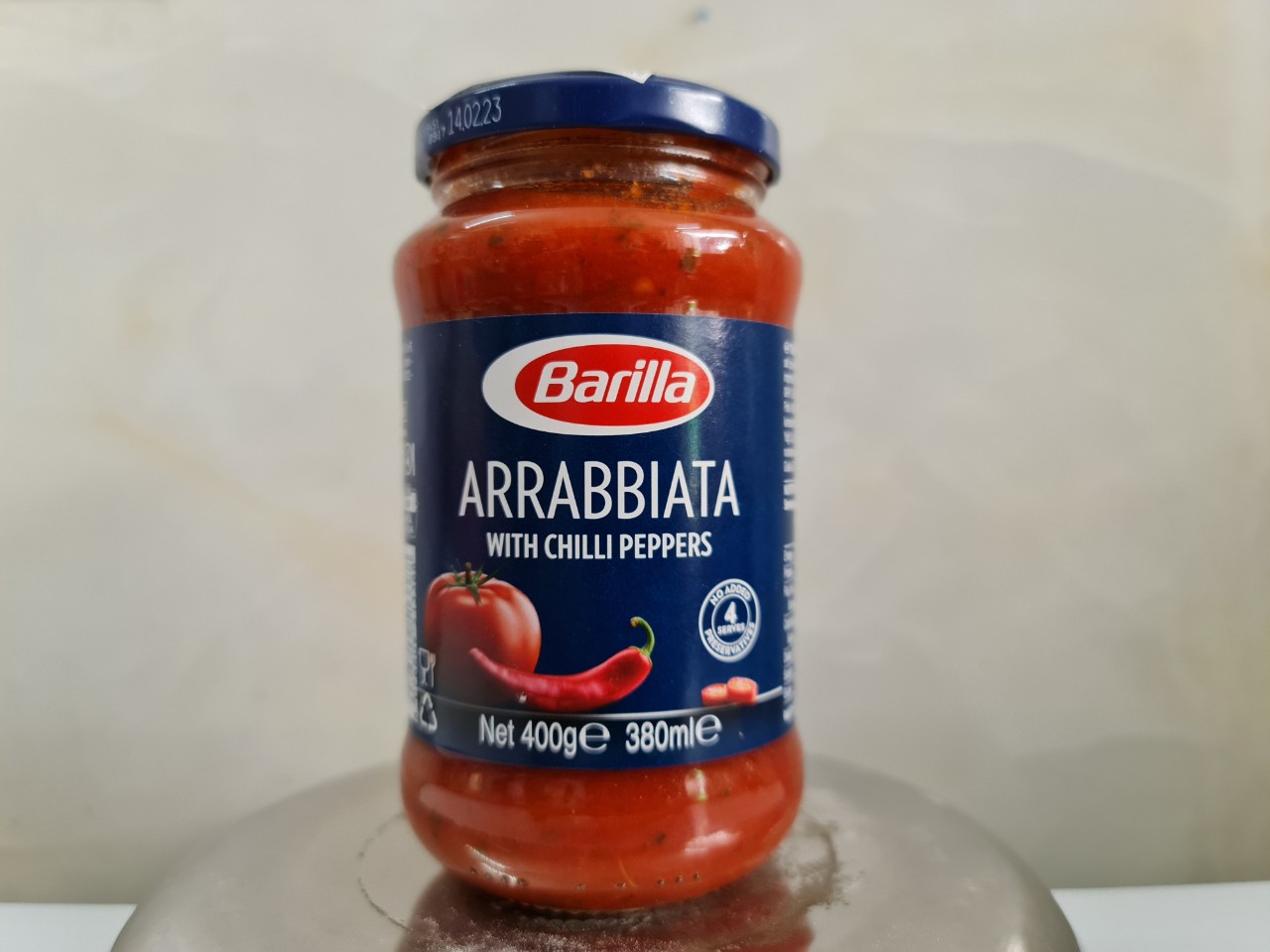 [400g - ARRABBIATA] XỐT CÀ CHUA ỚT [Italia] BARILLA Arrabbiata with Chilli Peppers (anm-hk)