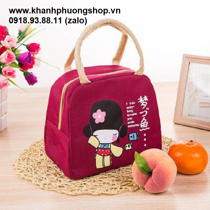 [HCM]túi đựng hộp cơm giữ nhiệt - túi đựng hộp cơm