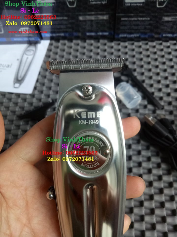 tong đơ chấn viền Kemei Km1949