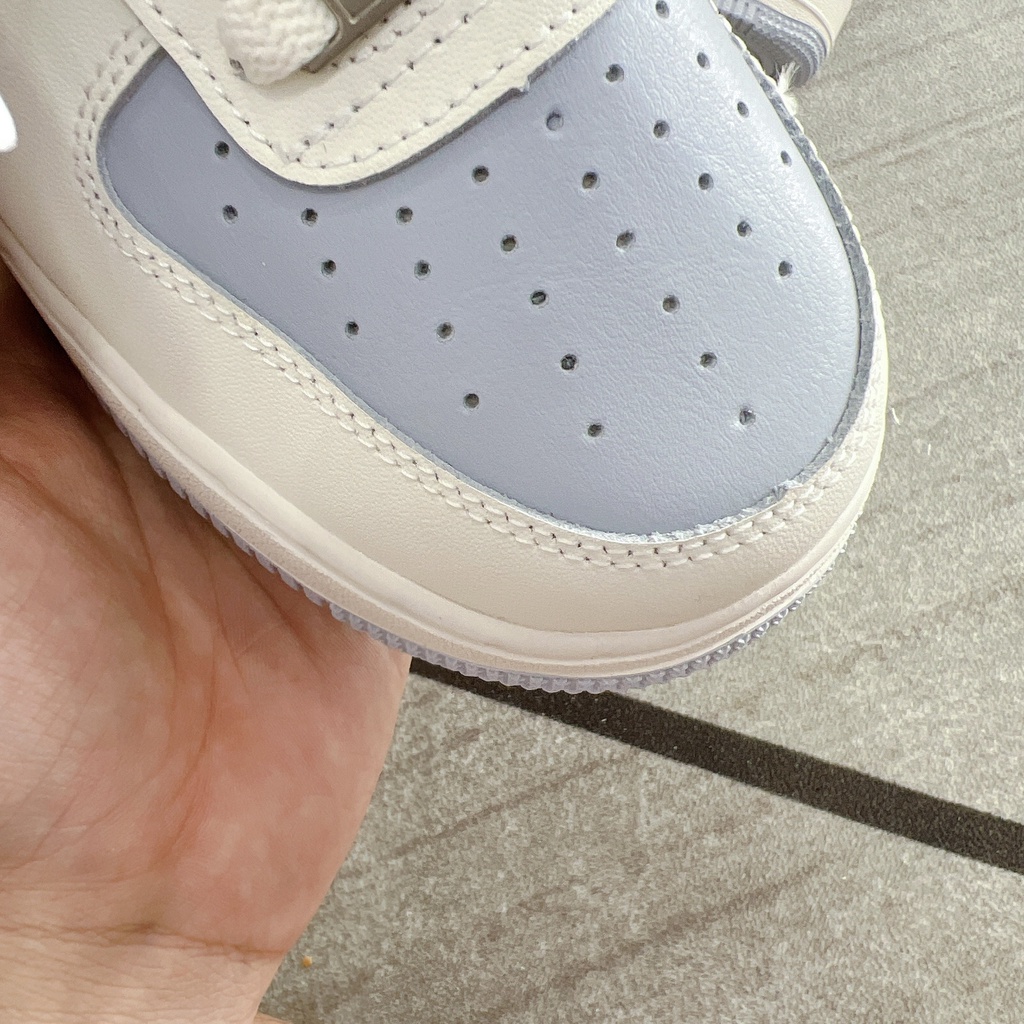 Giày Sneaker AF1 Khoai Môn, Giày thể thao Xanh Kem, Giày Air Force 1 Đủ Size Nam Nữ Full Box