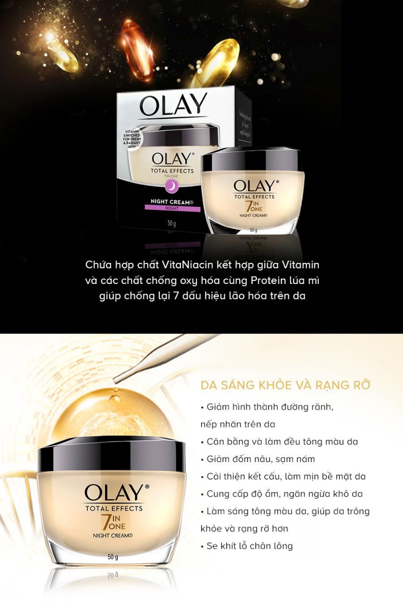 Olay Total Effects 7 in 1 Ban Đêm