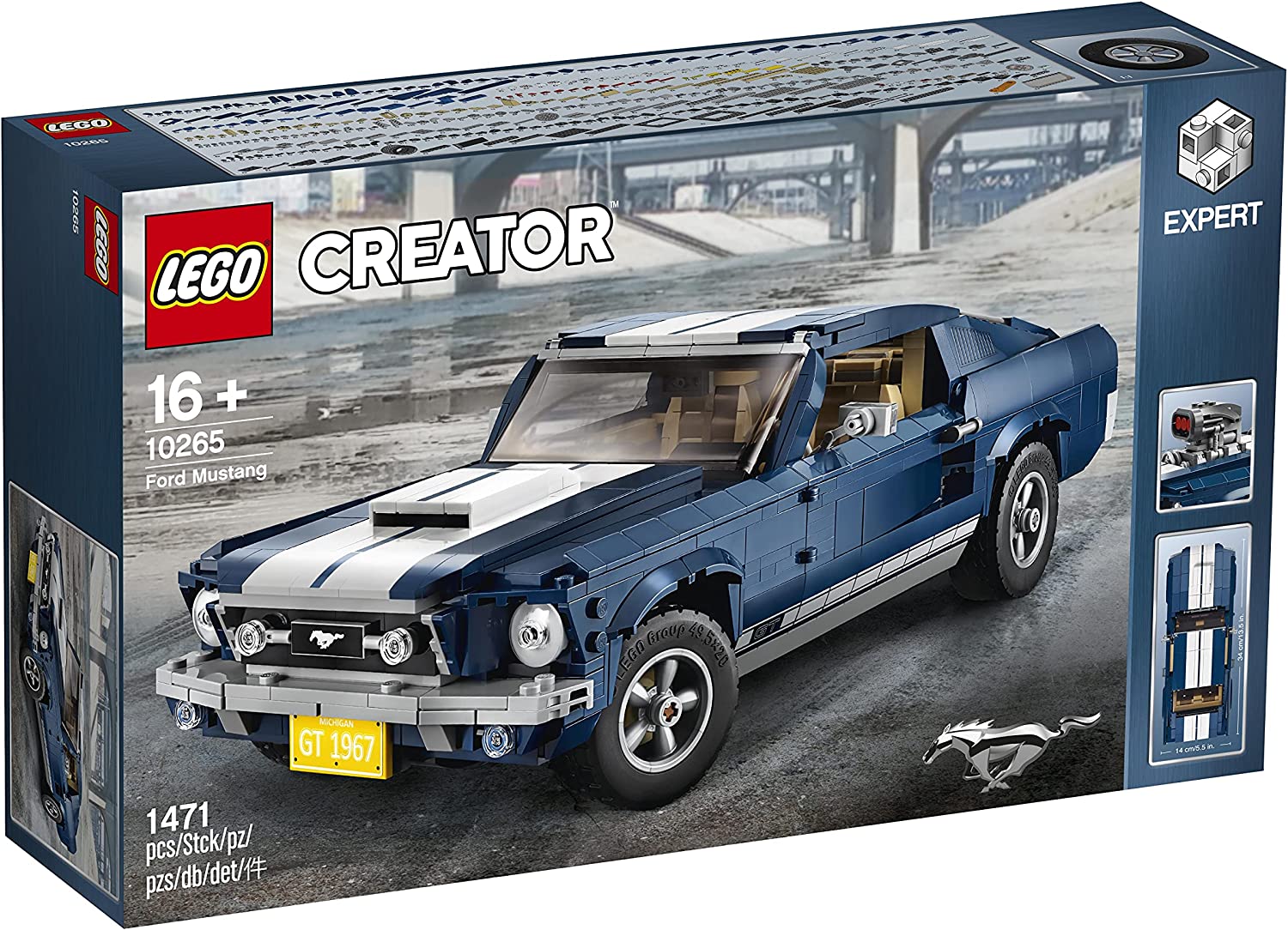 [HAPPY BRICKS] LEGO  CREATOR EXPERT - 10265 - FORD MUSTANG