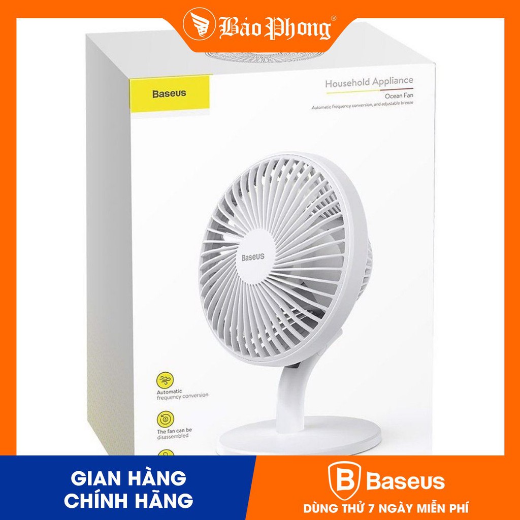 Quạt bàn mini Baseus Ocean Fan CXSEA-02 / 15