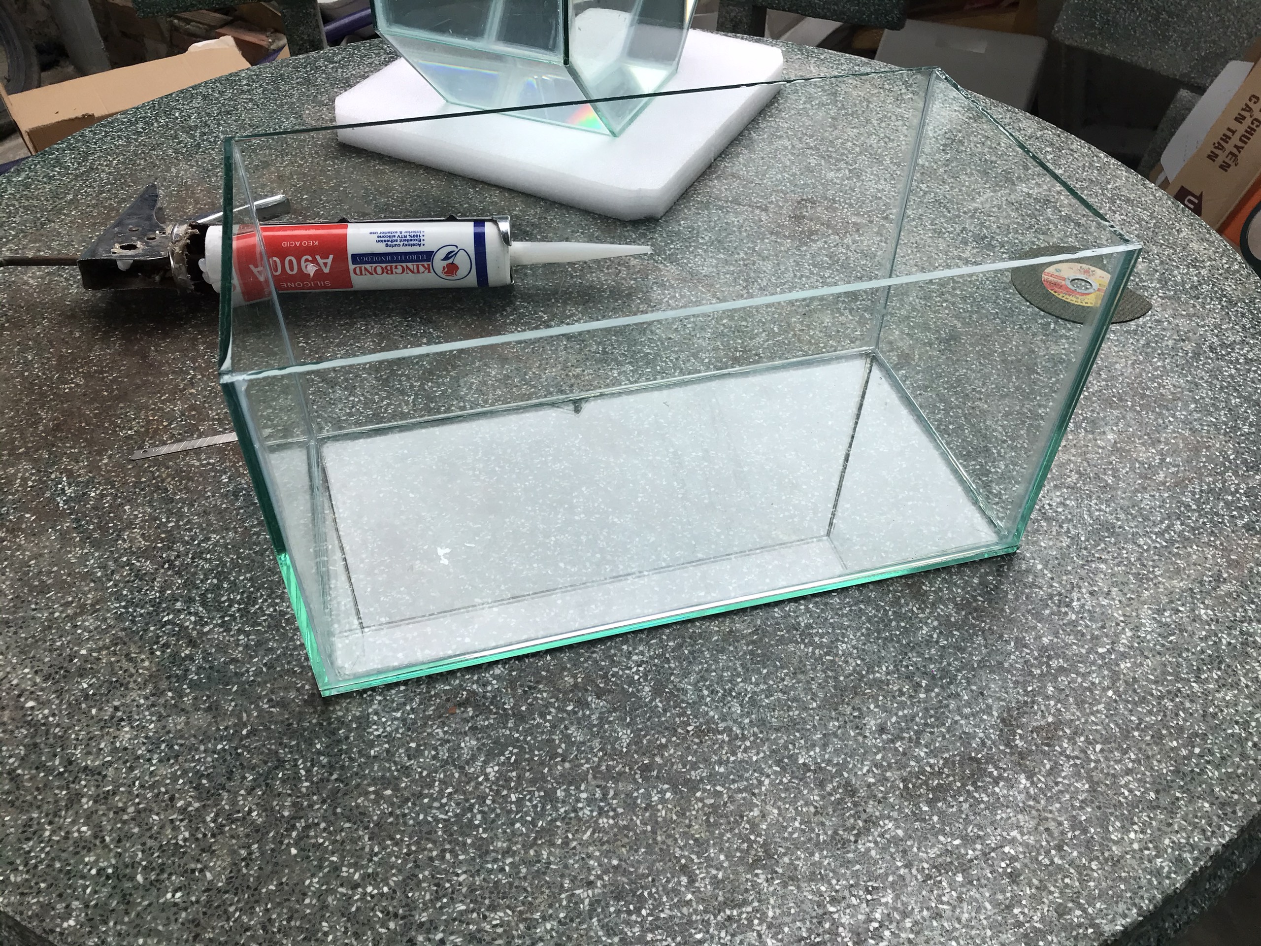 bể lọc 45cm x 12 x 13 cm