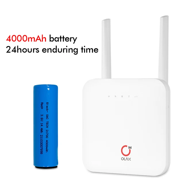 BỘ PHÁT WIFI TỪ SIM 4G/LTE có cổng LAN : OLAX AX6 PRO