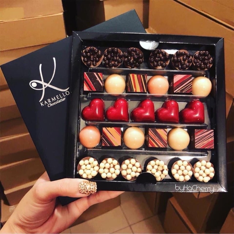 [CHOCOLATE VALENTINE] Socola Tươi Balan Karmello 30 Viên