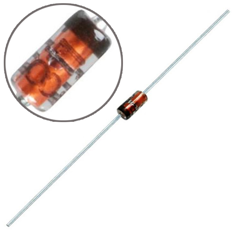 [Gói 20 con] Diode zener 9V1 9.1V 0.5W chân cắm