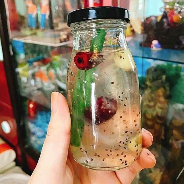 Combo 06 lọ thủy tinh 200ml nắp vặn