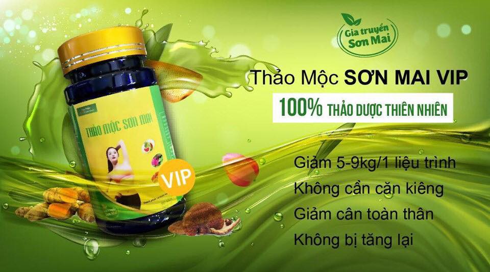 [Giá Gốc] Thảo Dược Giảm Cân Sơn Mai Giảm 5-9kg