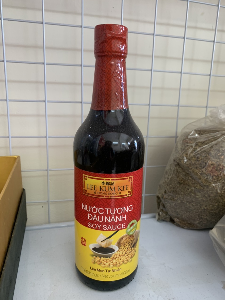[GIAO HỎA TỐC HCM]  - NƯỚC TƯƠNG ĐẬU NÀNH LKK 500ML