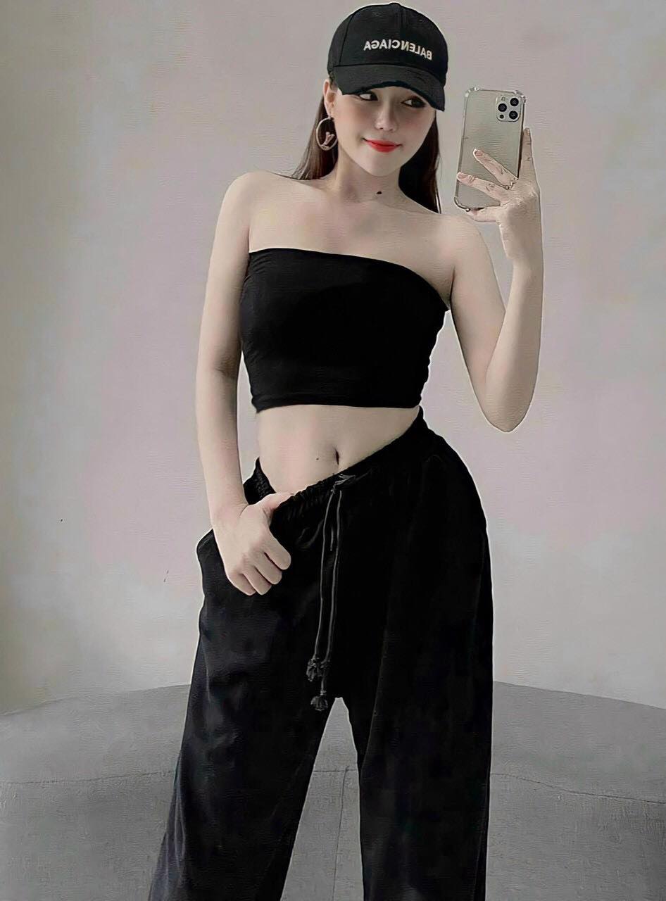 Áo Ống Croptop Thun Trơn