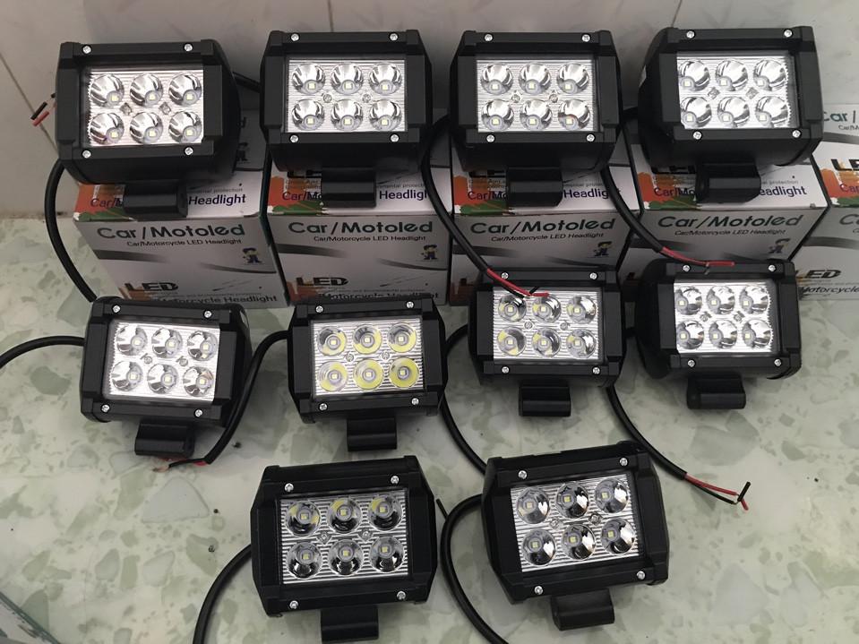 Đèn trợ sáng C6 18w (sáng trắng)