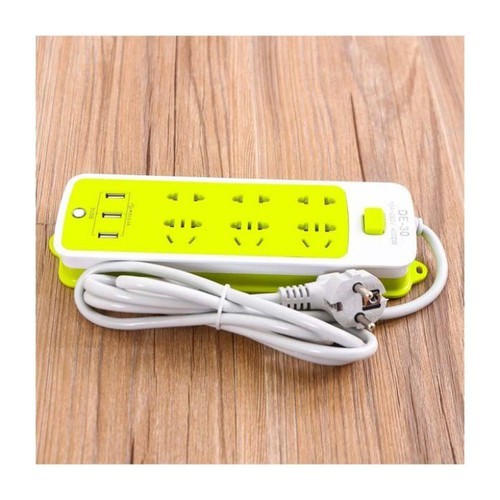 [HCM]Ổ CẮM ĐIỆN 6 PHÍCH CẮM 3 CỔNG USB - V1
