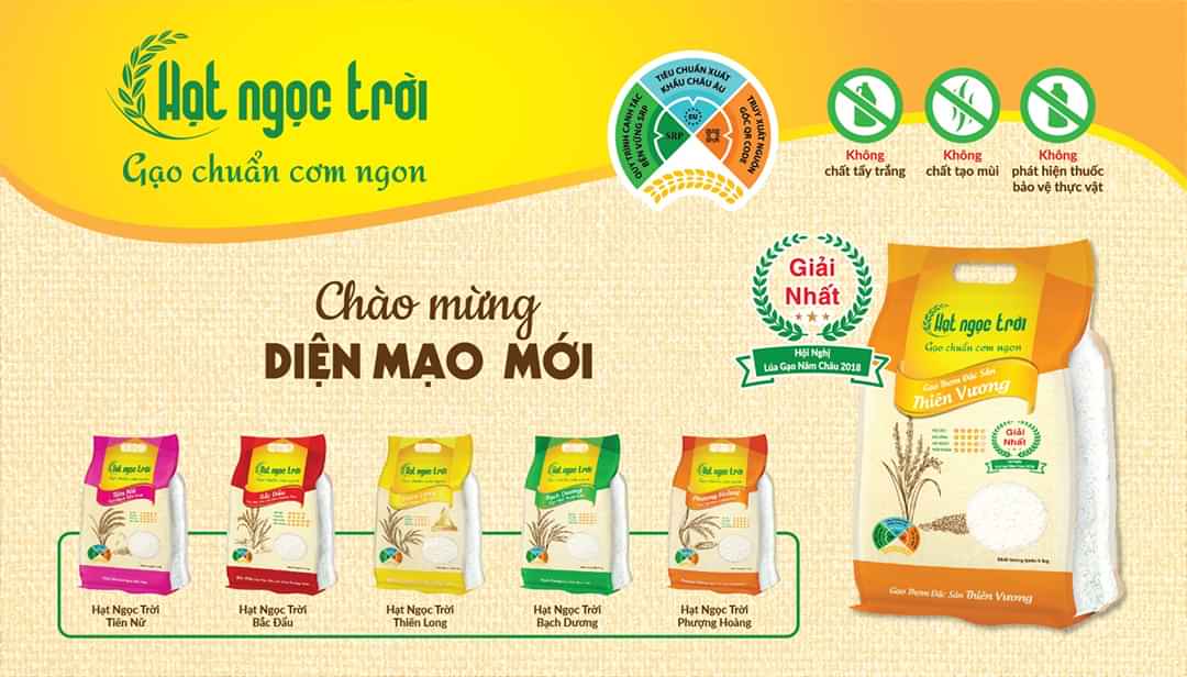 Gạo Hạt Ngọc Trời Thiên Long