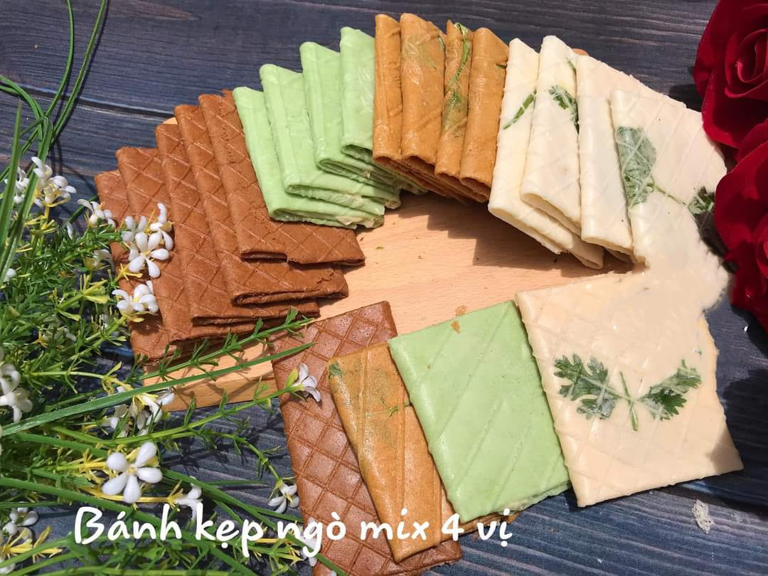 Bánh Kẹp Mix 4 Vị - Siêu Ngon 1 KG