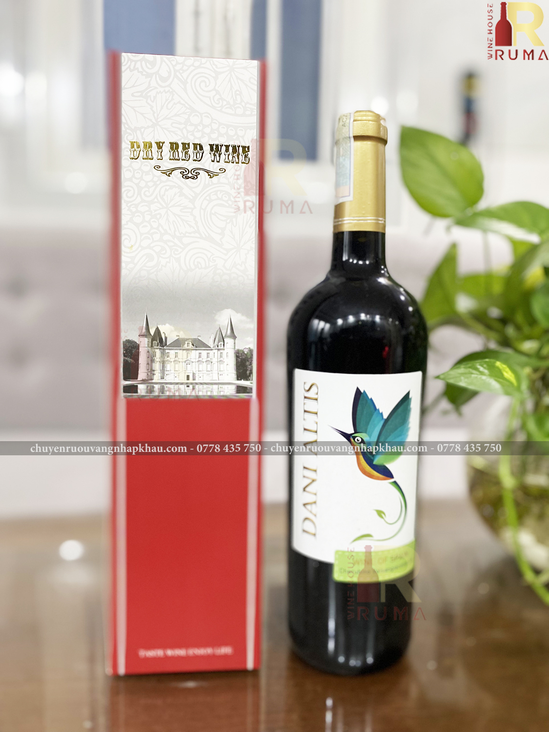 Vang Dani Altis nhập khẩu Tây Ban Nha