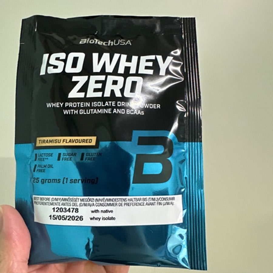 Gói Dùng Thử Sữa Dinh Dưỡng Tắng Cơ Sample Biotech Iso Whey Zero