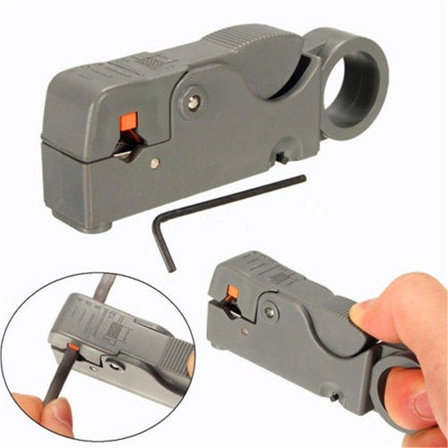 Dụng cụ tuốt vỏ dây cáp điện nhỏ gọn cầm tay 97x30mm