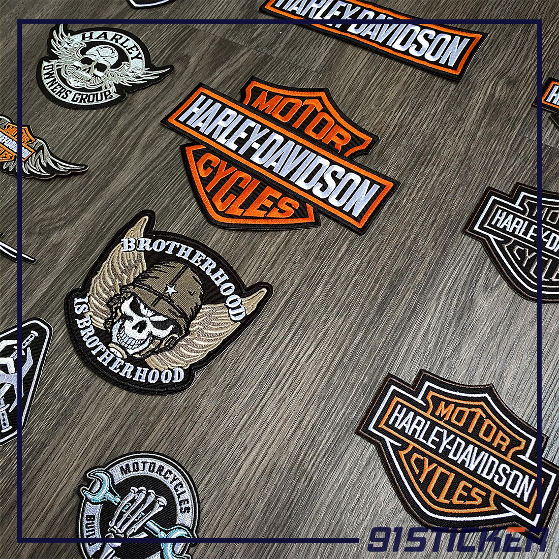 PATCH ủi áo HARLEY cho AE chơi hệ BIKER, MOTOR nhóm 1