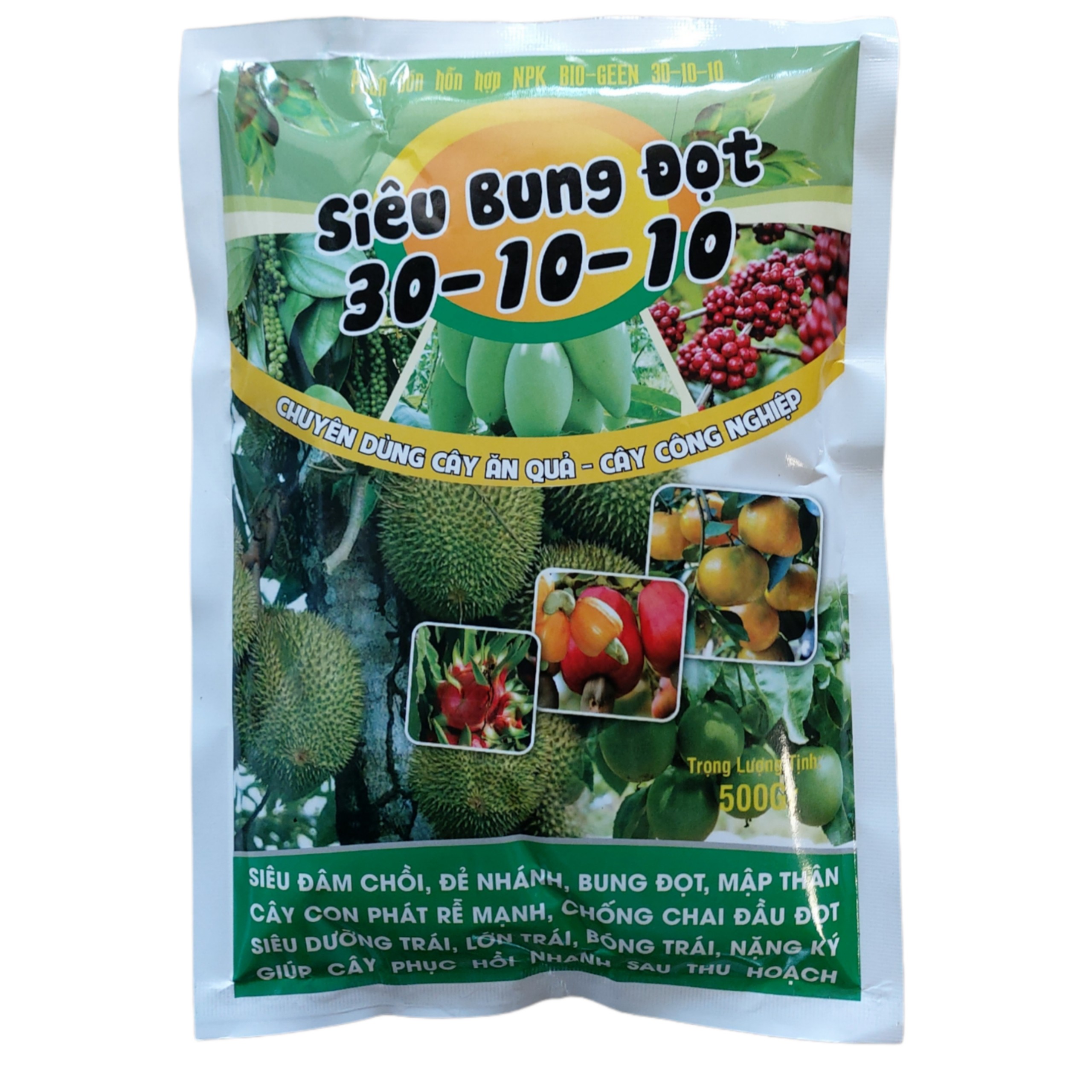 Phân bón npk hỗn hợp 30-10-10 (siêu bung đọt)
