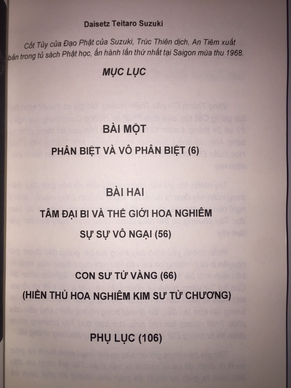 Sách Cốt Tủy Của Đạo Phật