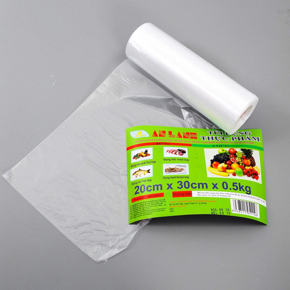 TÚI ĐỰNG THỰC PHẨM AN LÀNH 25*35*0.25