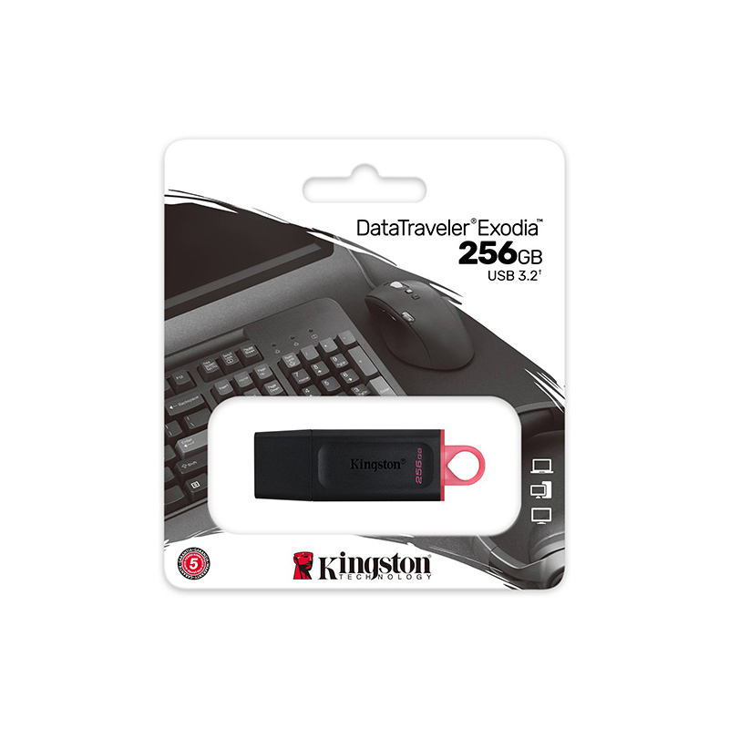 USB 3.2 Gen 1 Kingston DTXM 64GB / DTX 128GB / 256GB (Đen) Nhất Tín Computer