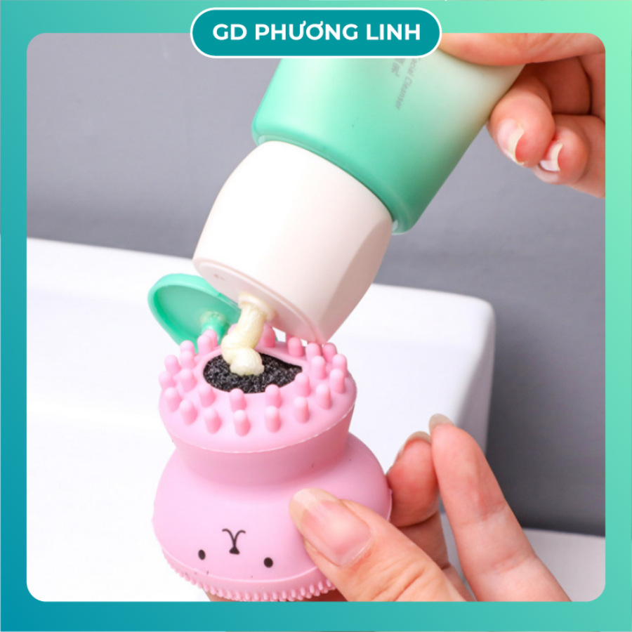 Cọ Rửa Mặt Bạch Tuộc Làm Sạch Sâu Da Mặt