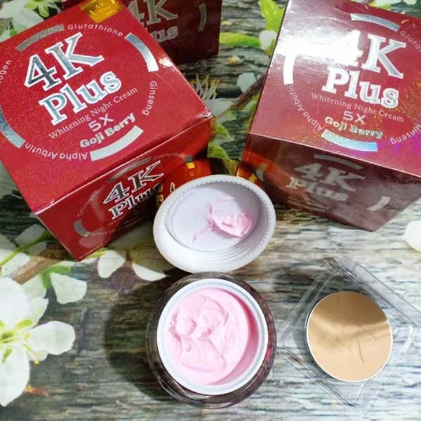 Kem 4k đỏ danh cho da mụn thái lan - kem dưỡng trắng da mặt