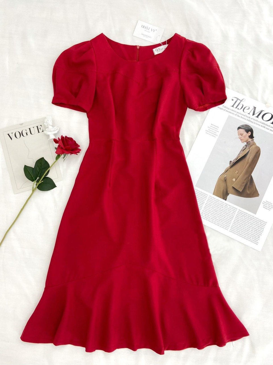 Mập fashion đầm đuôi cá 3 màu siêu hách dáng