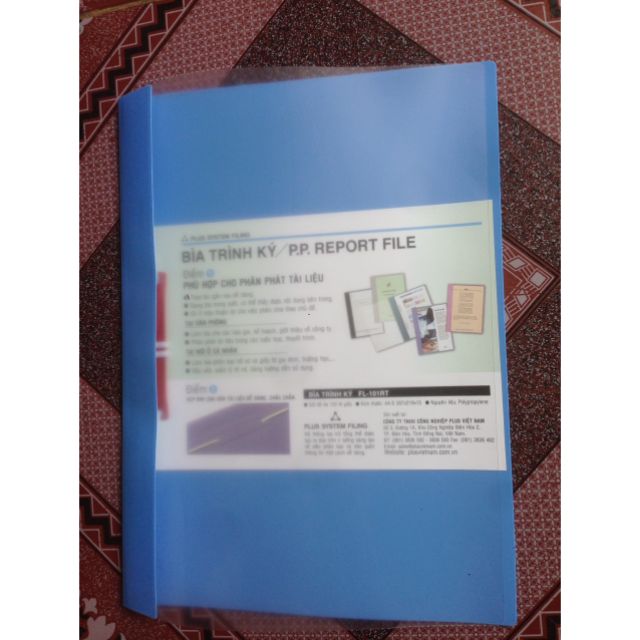 Bìa Acco Nhựa Plus A4 (Report File)