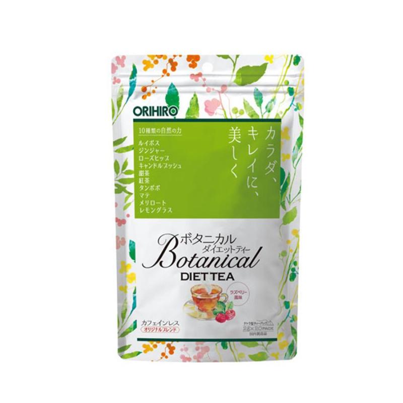 Trà Detox Botanical Diet Tea Orihiro Nhật Bản giúp giảm cân, thải độc, thanh lọc cơ thể,  20 gói/túi cao cấp