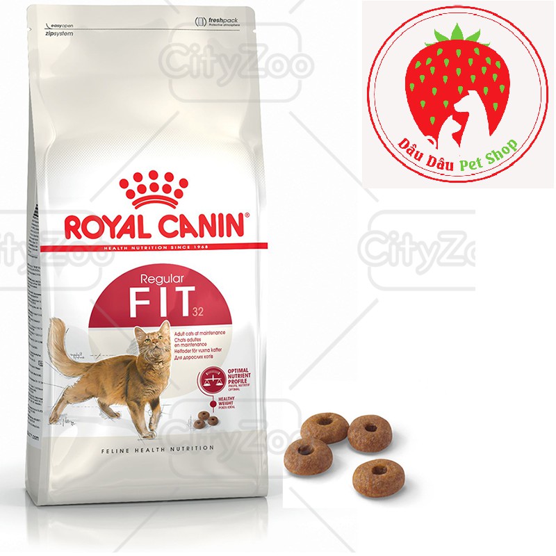 THỨC ĂN HẠT FIT BAO 10KG CHO MÈO