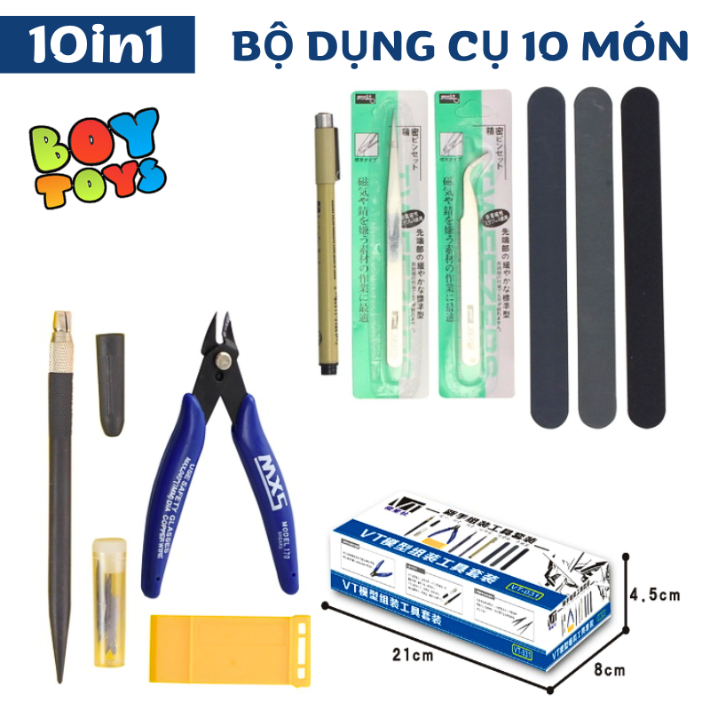 Bộ dụng cụ lắp ráp đồ chơi mô hình GUN-DAM