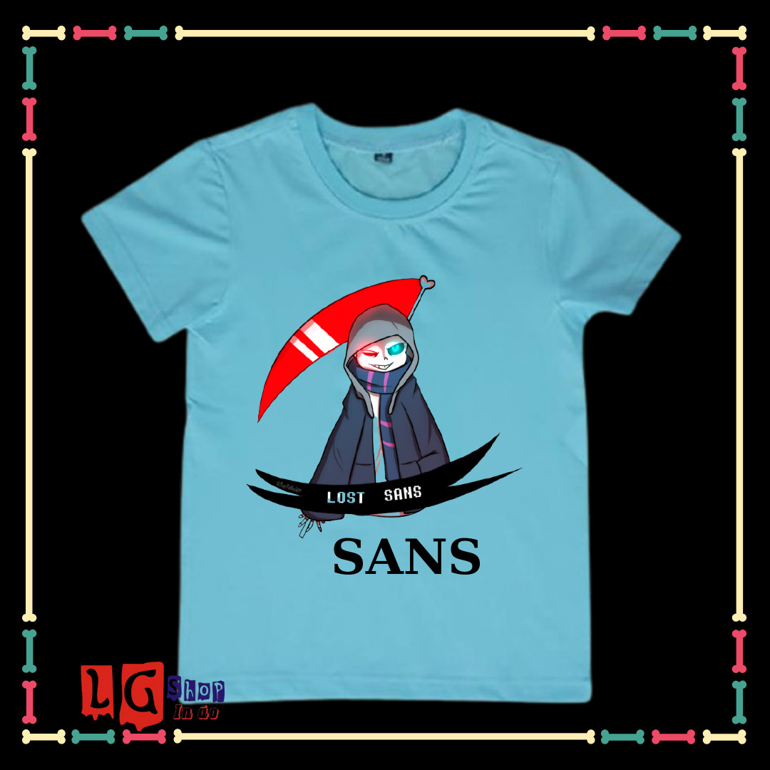 Áo Biệt Đội Gangster- Áo Sans Undertale siêu ngầu cho bé trai bé gái