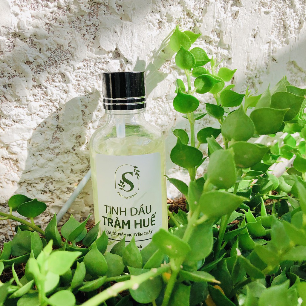 Tinh Dầu Tràm Huế Sam Natural (Giữ Ấm Cơ Thể, Phòng Ho, Tránh Gió, Cảm Lạnh Cho Phụ Nữ Mang Thai, Người Già Và Trẻ Em)