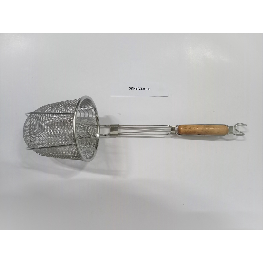 Vợt trụng hủ tiếu inox 304 - NK