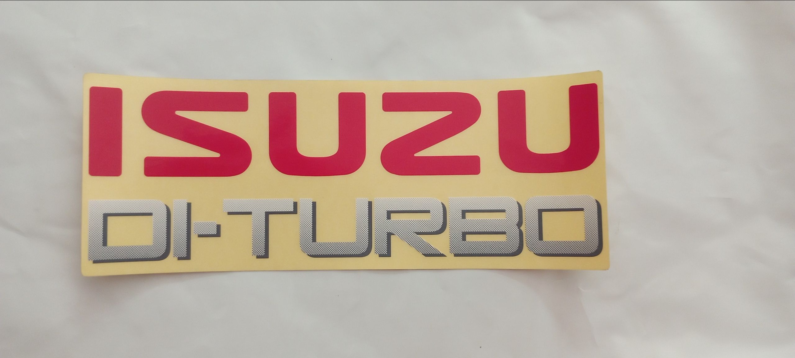 Decal dành cho xe Isuzu QKR, tem chính hãng
