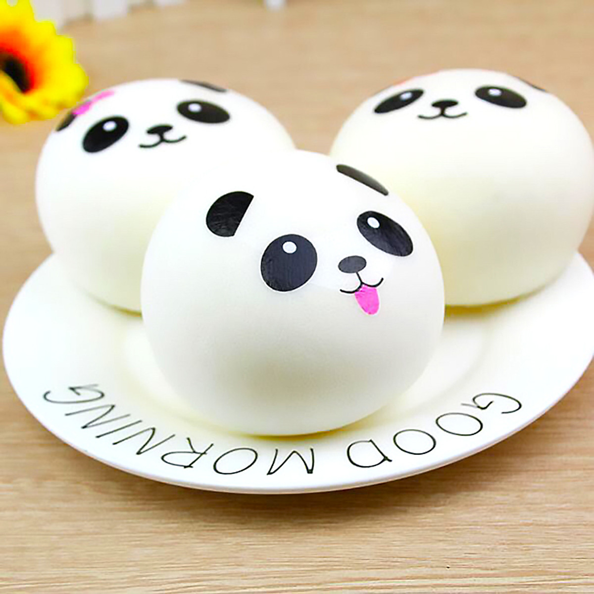 Squishy buns panda side delivery bear random - Toys Babe