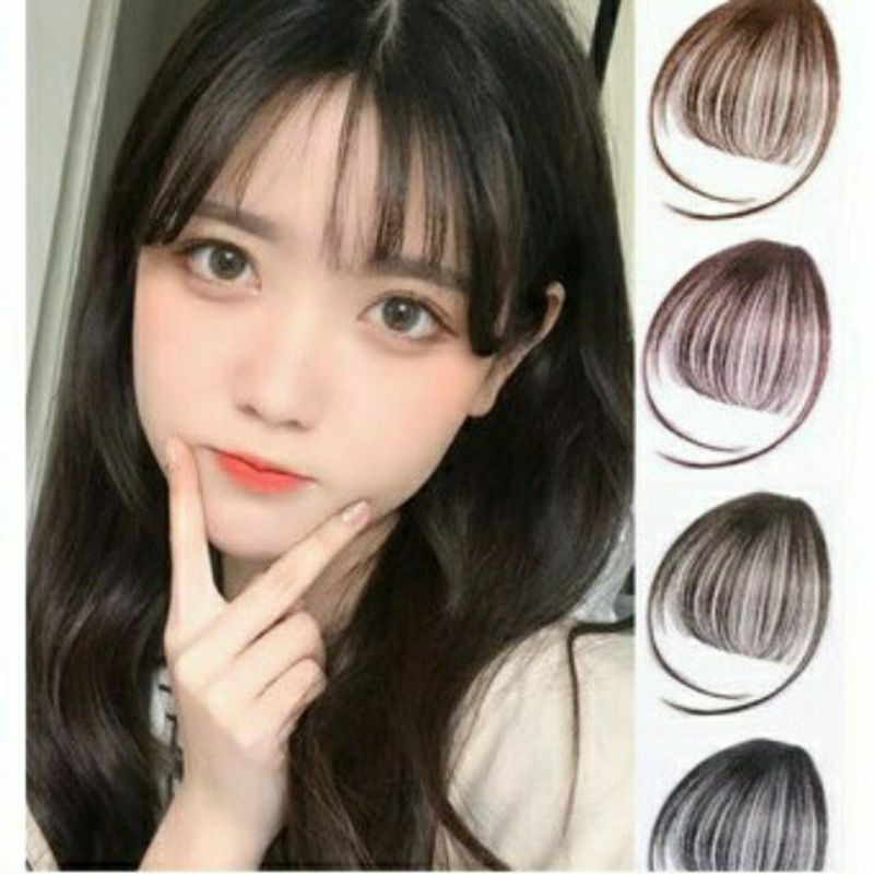 Mái thưa-Tóc giả mái thưa bát xoăn
