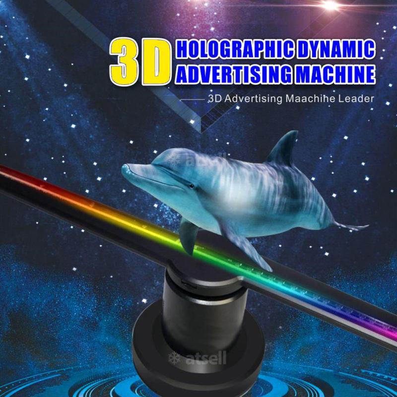 Bảng giá Quạt 3D Hologram Máy chiếu Ánh sáng Quảng cáo Màn hình LED Quạt hình ảnh Holographic Đèn hình ảnh 3D Wifi Từ xa Máy chiếu Hologram Phong Vũ