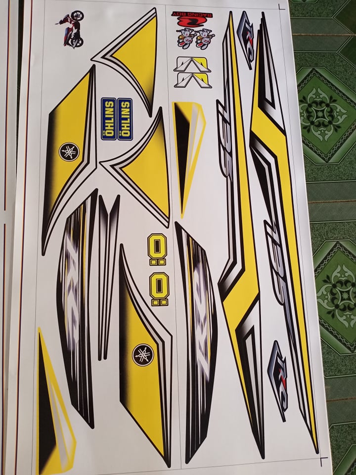 tem rời nouvo 4 RC vàng. đỏ