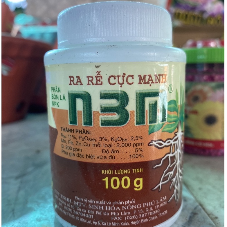 Kích ra rễ cây trồng N3M - 100gr ( Ra rễ cực mạnh )