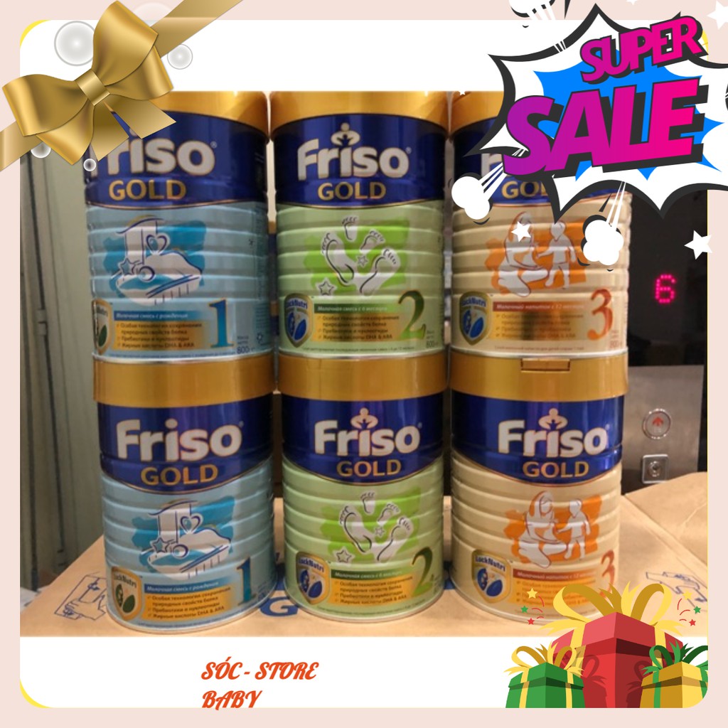 [Date 2022]Sữa Friso Gold Nga 800gr Đủ Số