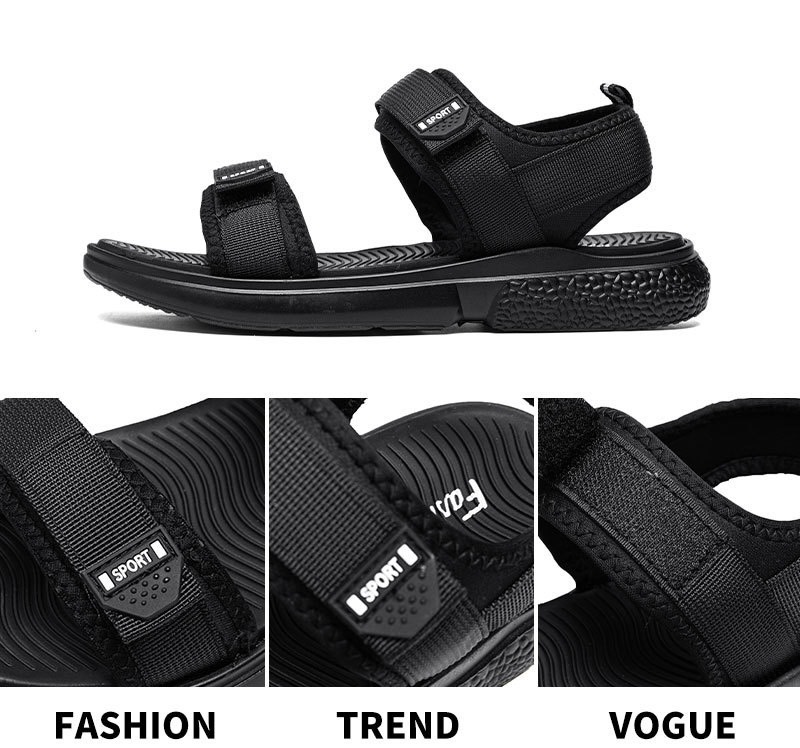 HOÀN TIỀN 15% - Dép Sandal Nam Dép Quai Hậu 2 Quai Dán Mã DP36