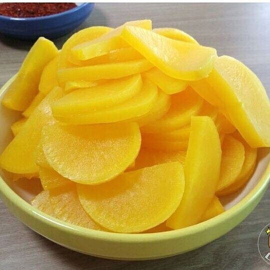 Củ Cải Muối Hàn Quốc Bịch 500G Dạng Sợi