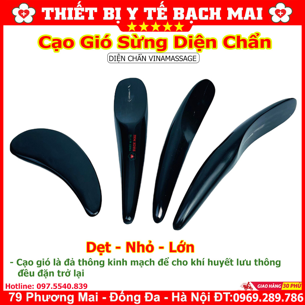 Dụng cụ cạo gió sừng diện chẩn