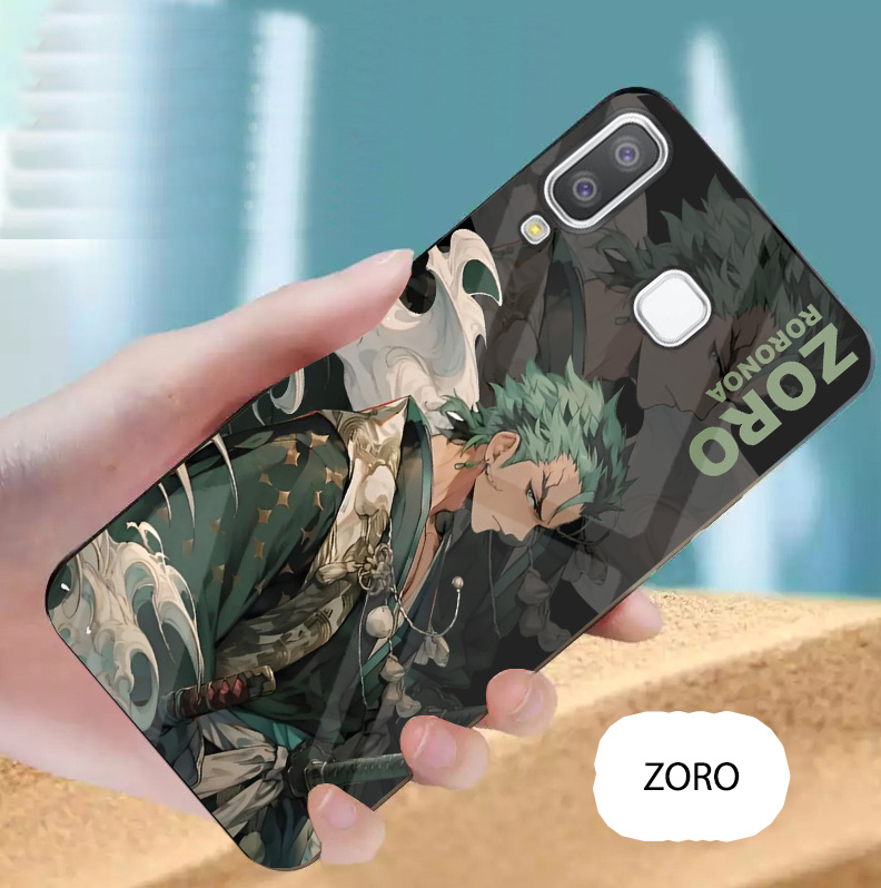 Ốp lưng Samsung A8 star mặt kính cường lực